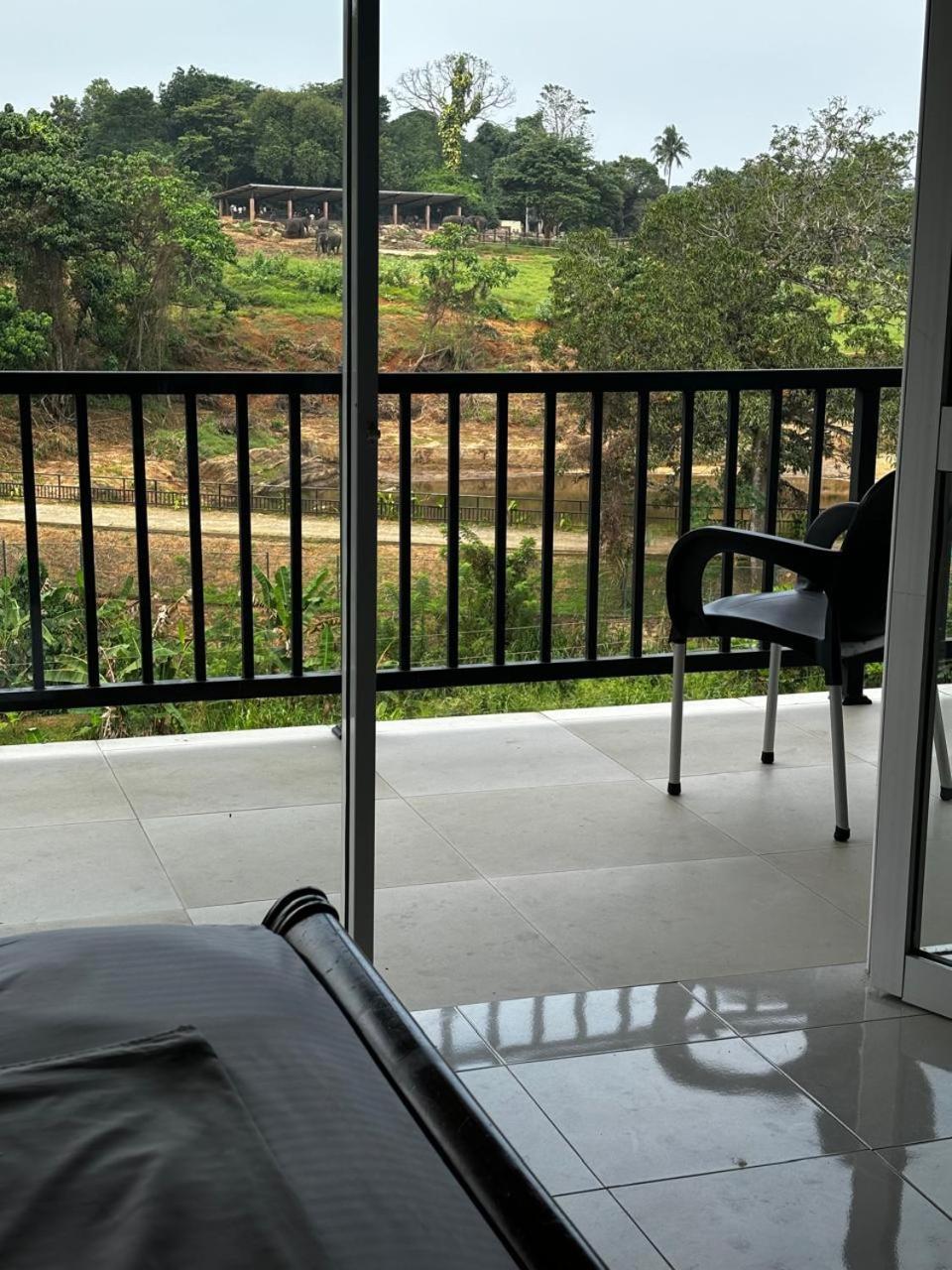 Pinnawala Elephant Front View Hotel Rambukkana Luaran gambar